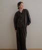 SIEERING Everyday Elastic Waist Pants_[Charcoal]