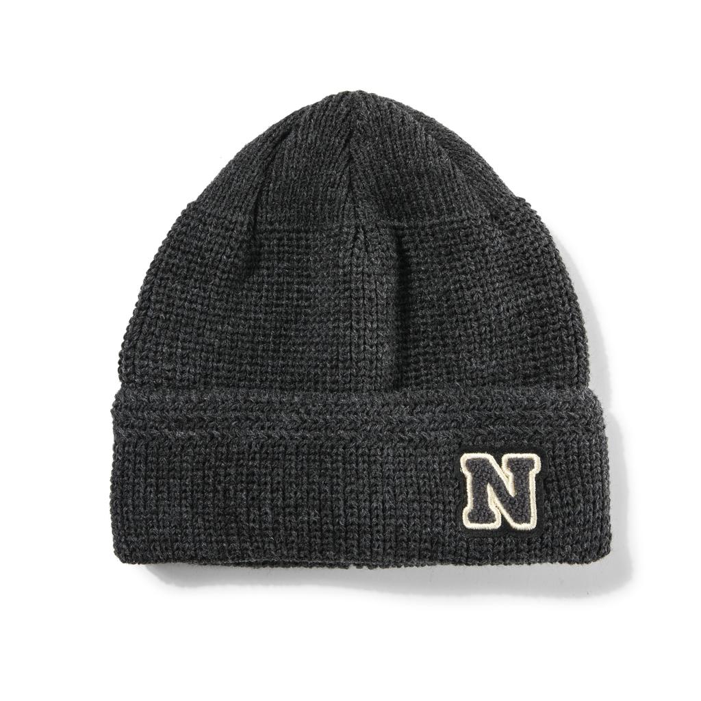 NORDICISLAND N Logo Beanie - Charcoal