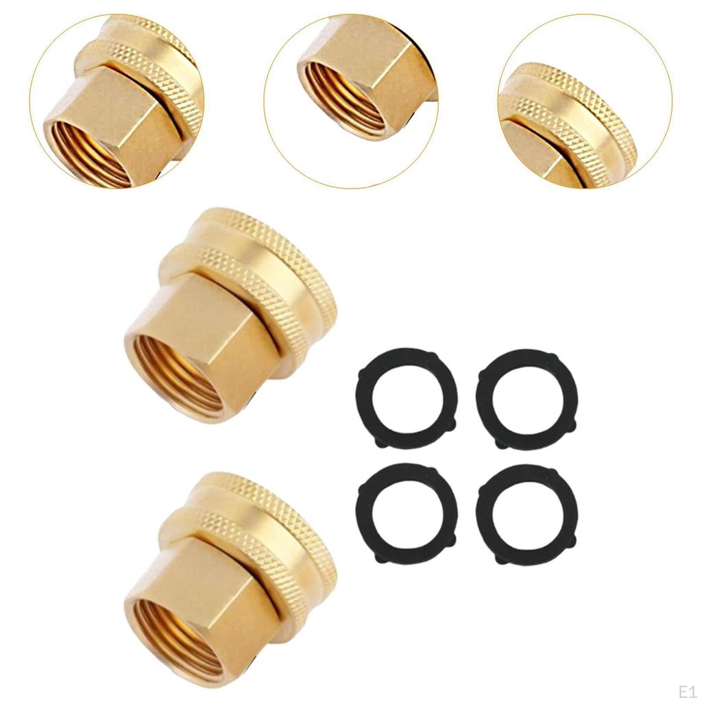 Winkel Schlauchadapter RV Stadtwasser Füllanschluss Hohe Zuverlässigkeit Vielseitige Messingrohrgewinde