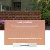 A34R 10 Pcs/Box Bird Spikes, Stainless Steel Bird Deterrent Spikes Cover For Fence Railing Walls Roof Yard