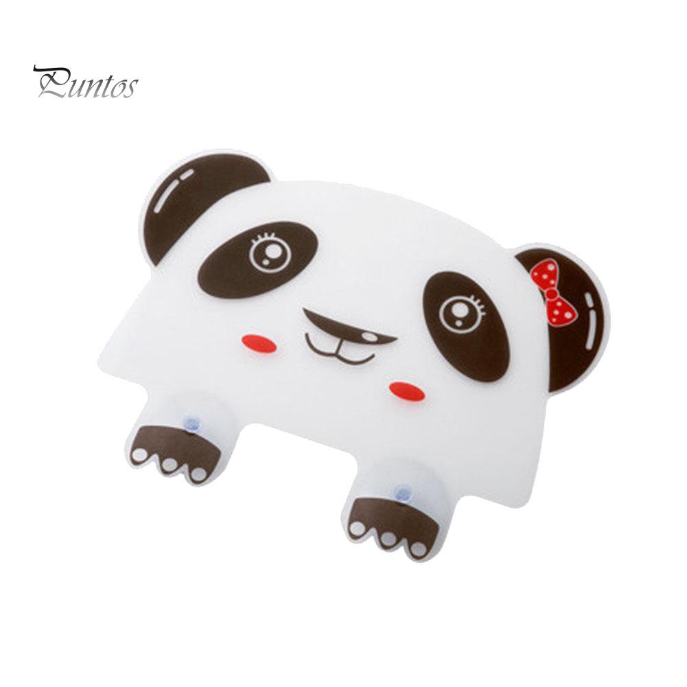 Puntos Kitchen Cute Panda Sucker Water Splash Guard Deflector Lavoar Chiuvetă Instrument de bord