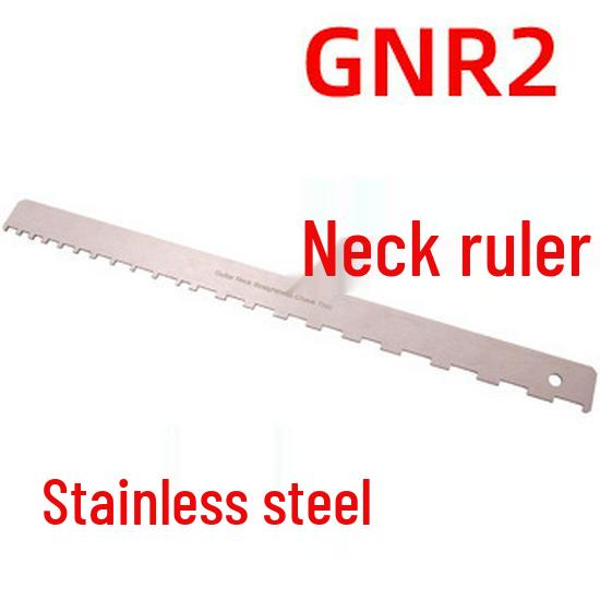 Electric Guitar Leveling & Measuring Tool - Neck & String Spacing Ruler for Acoustic & Electric Guitars