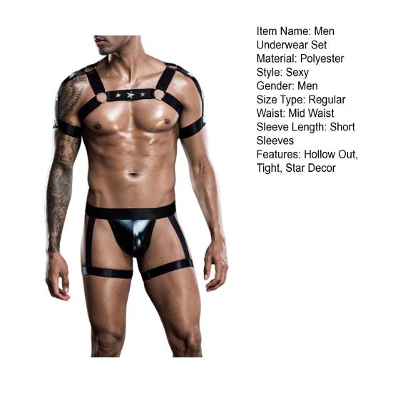 2 Pcs/Set Bar Performance Clothes Set Solid Color Elastic Band Slim Fit Star