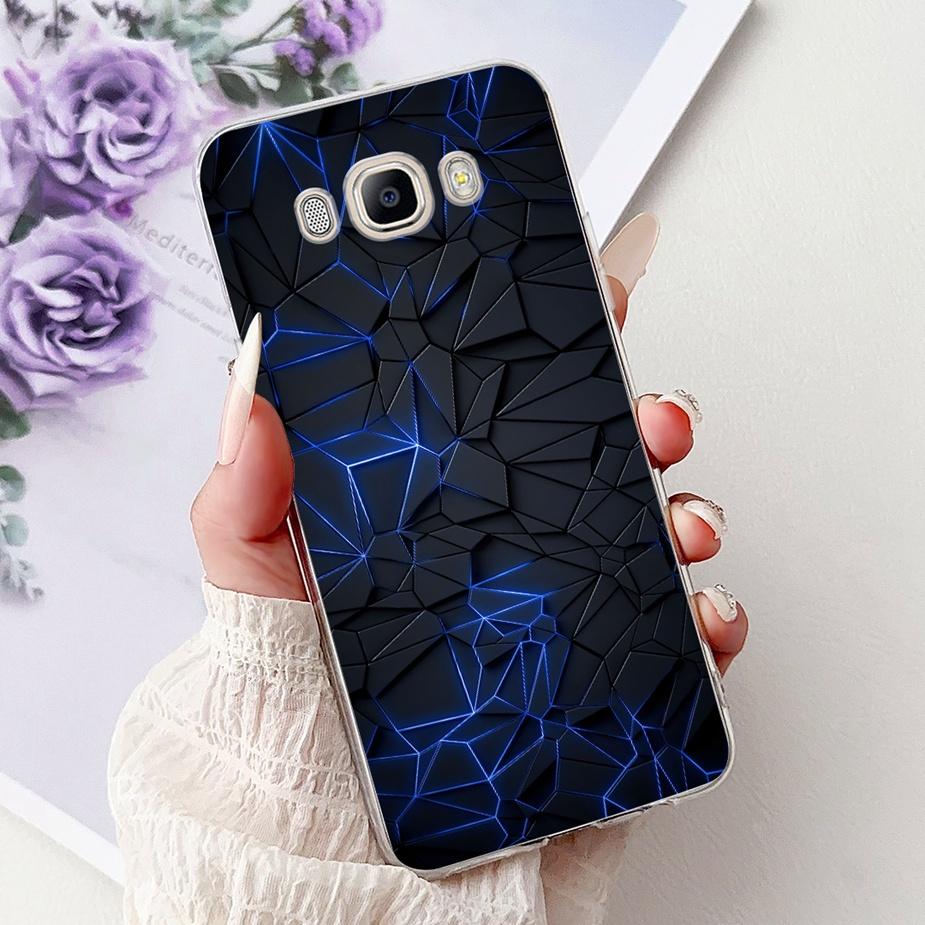 For Samsung Galaxy J5 2016 Case SM-J510F New Luxury Painted Cover Soft Silicone Phone Case For Samsung J3 J5 J7 2016 Fundas Capa