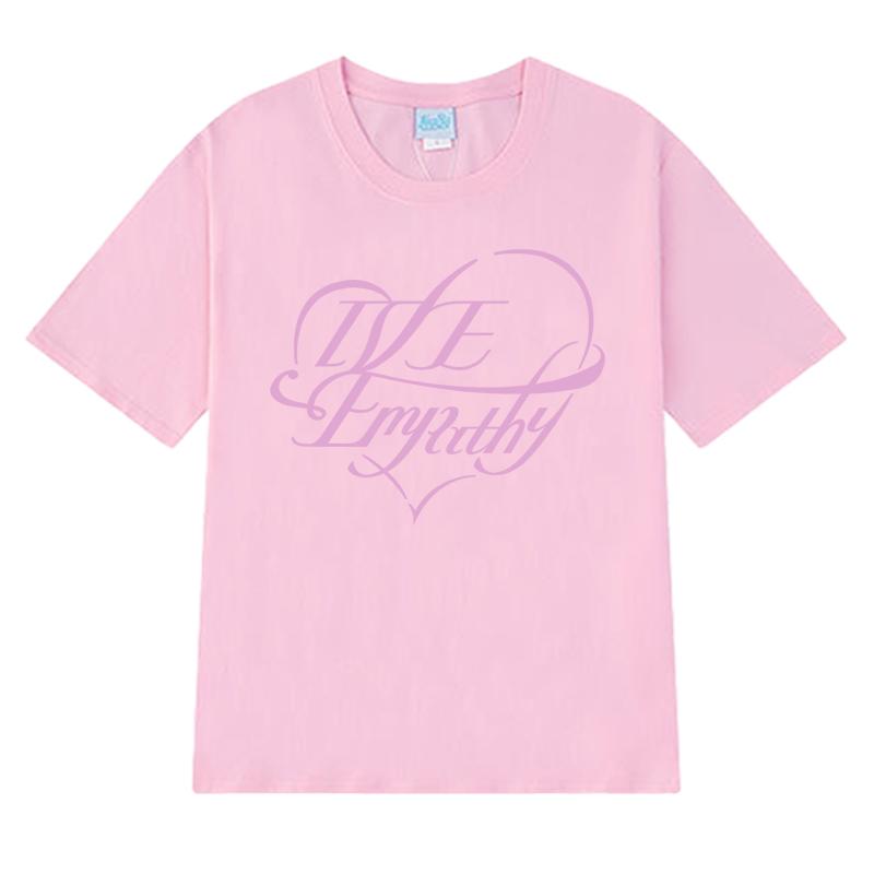 Summer Ive Rebel Heart New in music Trend print T Shirt Men Women Fashion Oversized short sleeve T-shirts Unisex 100% Cotton Top