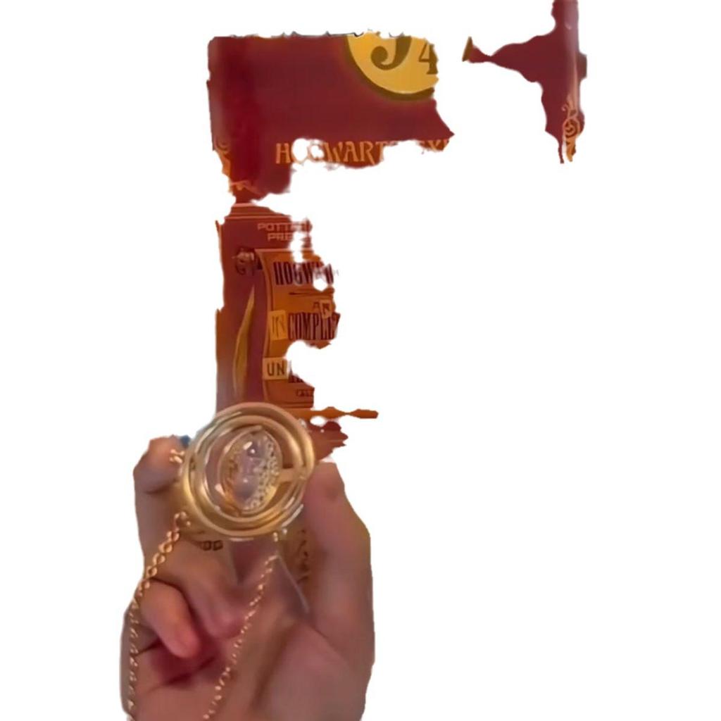 Xiaohongshu Harry Potter Exquisite Hermione Time Turner Necklace Charm Gift