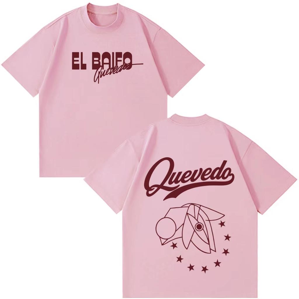 Quevedo El Baifo Album 2026 Tour H T Shirt Unisex Fashion Tshirt Summer Shortsleeved Casual Vintage Tshirts Top