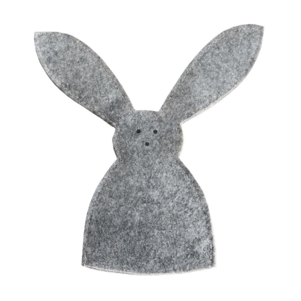 4pcs/set Easter Egg Cover Cute Rabbit Egg Bag Easter Party Favor Gift Decorations