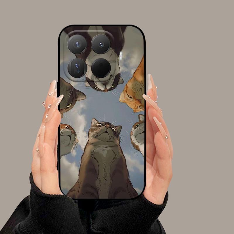 For Xiaomi 15T Pro / 15T Case Fashion Painted Soft Matte Silicone Back Cover For Xiaomi 15 T 15T Pro 5G Full Phone Shell Coque