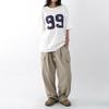 Onl Women Cargo Banding Pintuck Wide Pants Training Pants