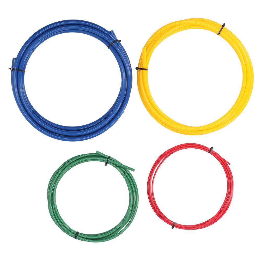 4 Pcs Set AC Copper Pipe Bender 1/4in 3/8in 1/2in 5/8in 13ft Long PE Plastic Built in Tube Bending T