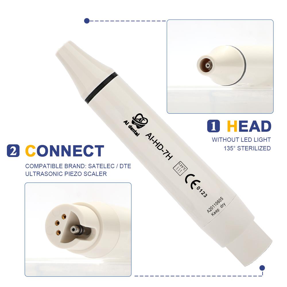 Ultrasonic Piezo Scaler Tips Teeth Cleaning Instrument Led HD-7L HD-7H For Satelec/Dte HW-5L HW-3H For EMS/Woodpecker Air Scaler