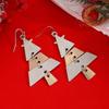 Sophisticated Christmas Pattern Earrings Sturdy Alloy Construction with Elegant Designs Accessory for Sensitive Ears