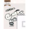 Snoopy Peanuts FRIENDS Switch Sticker SMAK Heat Resistant Waterproof Resistance 100 PVC H120W90mm PKS300