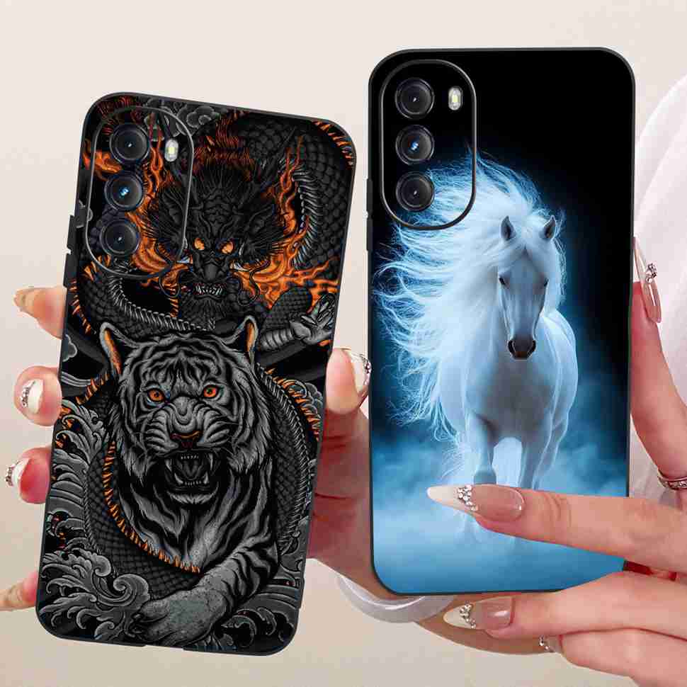 For Motorola Moto G 2022 Case XT2213 XT2213-3 Silicone TPU Black Cover For MOTO G 2022 6.5" New Colorful Butterfly Phone Cases