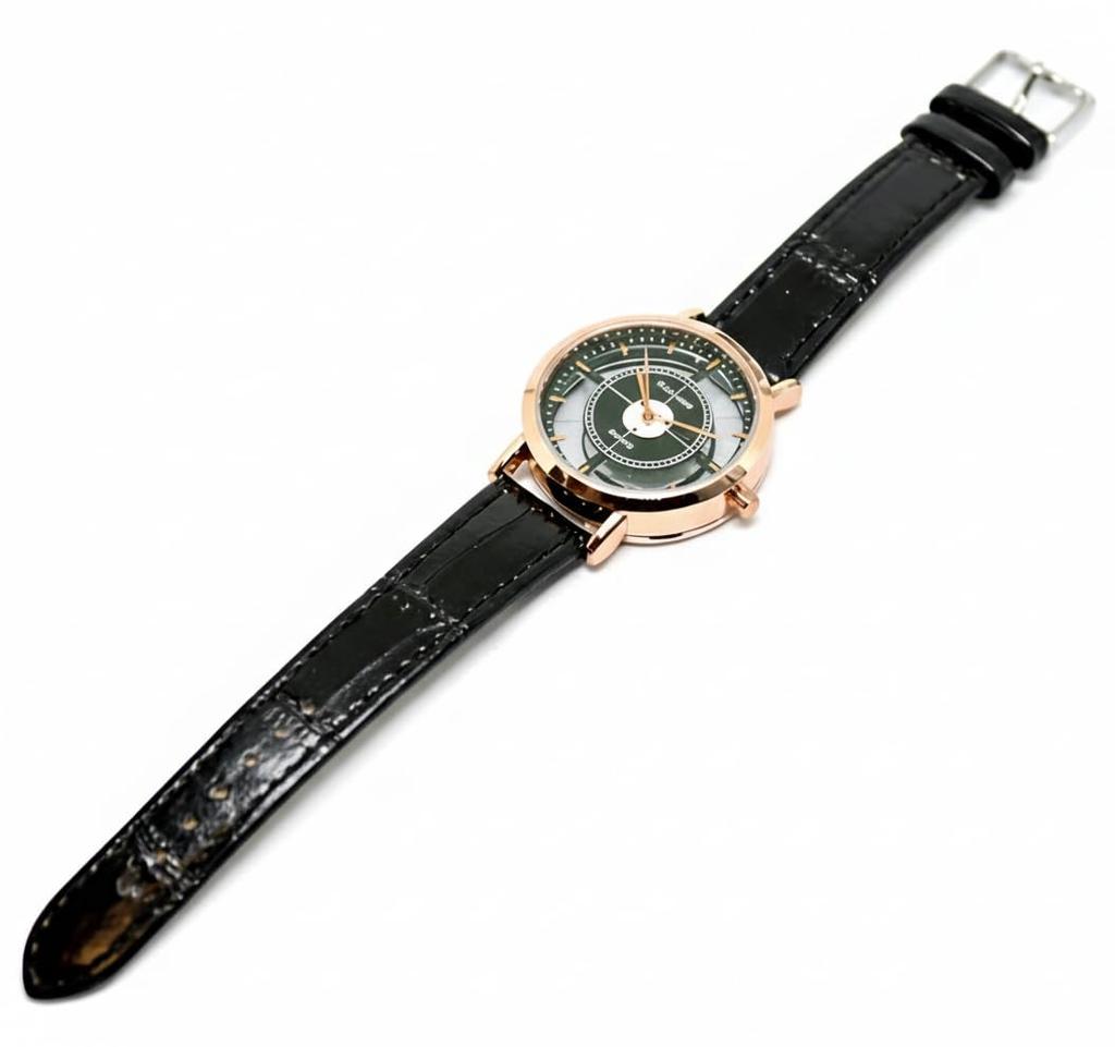 ZooooM Cross Face Watch - Unique Dial Analog Watch with Cross - Casual Fashion - Men's & Women's - ZM-WATCH566-BKWH