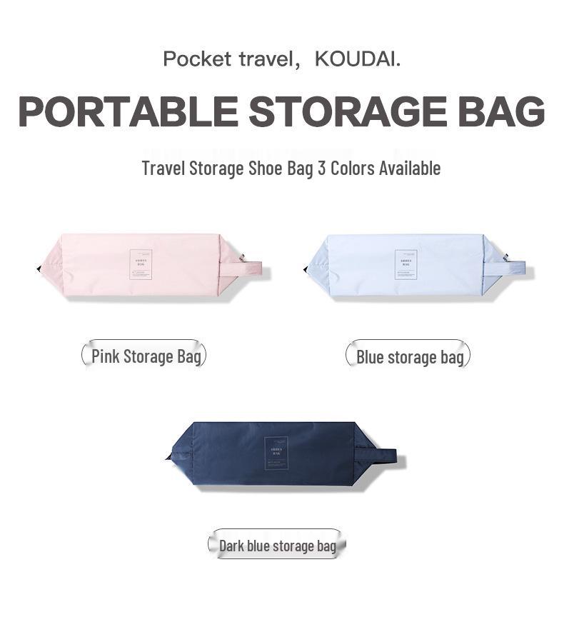Portable Waterproof Shoe Storage Bag for Travel & Sports