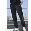 Li Ning Sports Lifestyle Series Solid Color Breathable Tapered Knit Joggers Men Joggers Black YYKT061-1