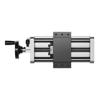 VEVOR Linear Stage Actuator, 100 mm Effective Stroke, Ball Screw CNC Linear Motion Guide Rail, Double Optical Axis, C7 High-Precision