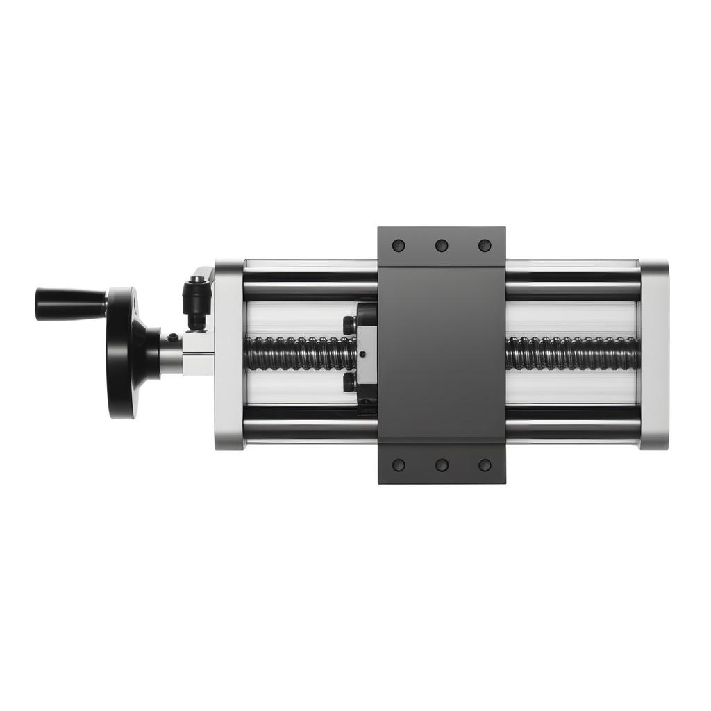 VEVOR Linear Stage Actuator, 100 mm Effective Stroke, Ball Screw CNC Linear Motion Guide Rail, Double Optical Axis, C7 High-Precision