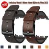 Kožený pásek pro Samsung Galaxy Watch 8 40 44mm/8 Classic /Ultra 2 Náramek Pás bez mezer Rychloupínací Řemínek na hodinky Řemínky na zápěstí
