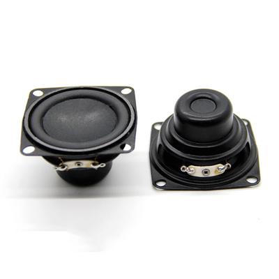 2 Pieces 2 Inch 10w 4 Ohm Portable Speakers Black Color for Jbl Charge 3 Bluetooth Full Range