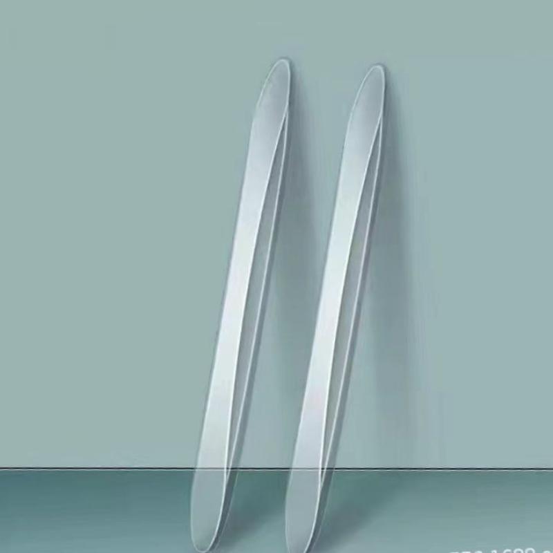 2/4Pcs Car Door Anti-collision Strip Mirror Door Border Collision Scraping Corner Guard Silicone Protective Anti-Sticker