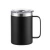 New Double Wall Stainless Steel Coffee Mug 12oz 16oz Tea Cup 350ml 450ml Insulated Thermos Vacuum Mugs Handle