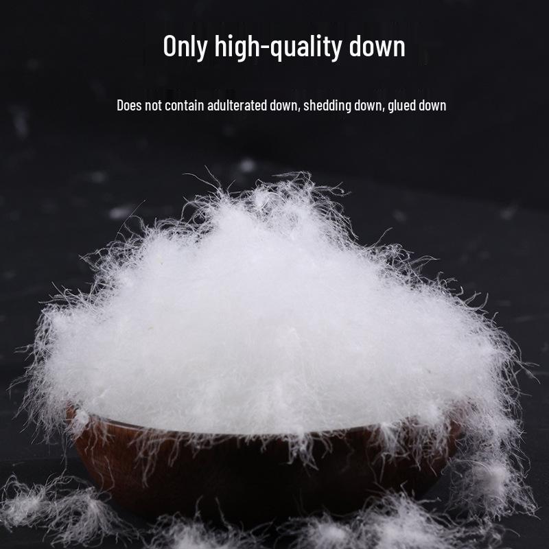 Premium 90% White Goose Down Jacket & Quilt Filler – High Fluffiness & Cleanliness