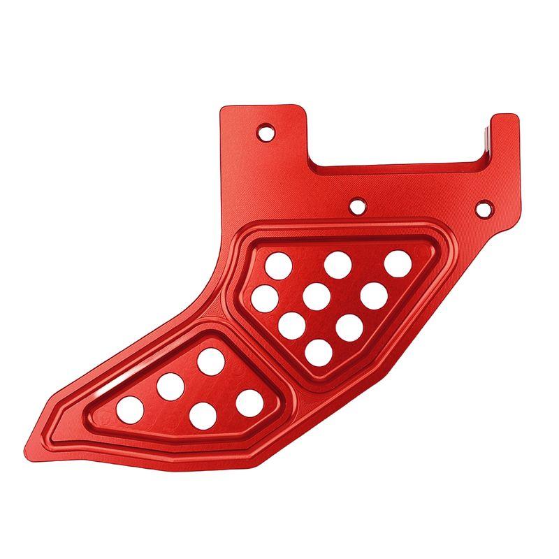 

Scrambling Motorcycle Restoration Accessories Suitable for KTM/Husqvarna Front Brake Disc Protective Cover Protective Bracket KTM rear brake disc protection bracket Red