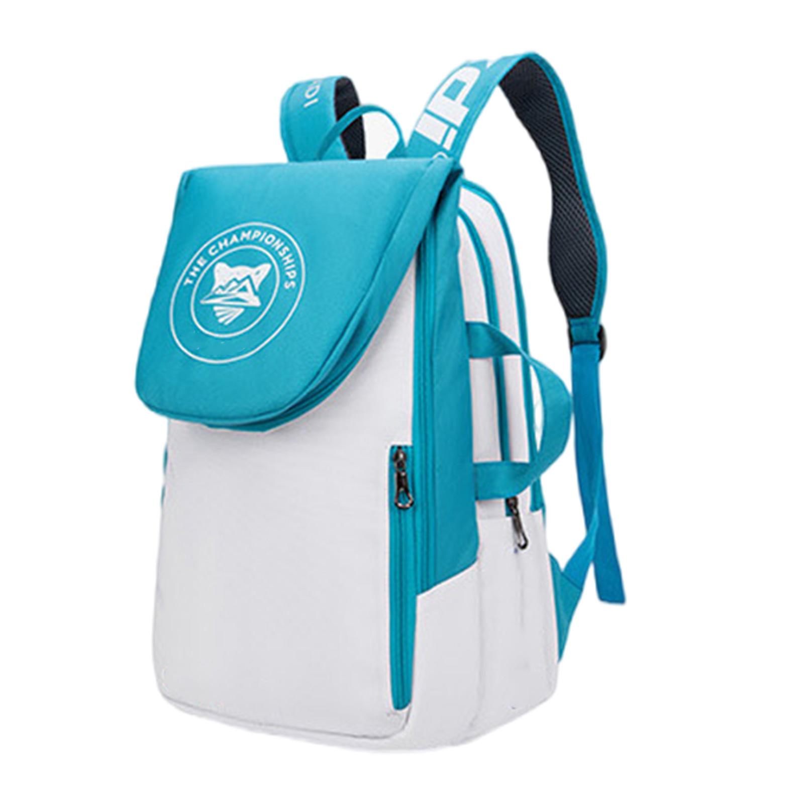 

Tennis Backpack Portable Racquet Carrying Bag Tennis Storage Bag for Squash Racquet Badminton Racquet Tennis Racket синій