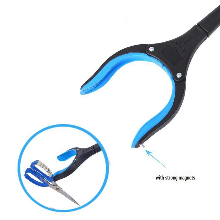 Aluminum Alloy Folding Trash Grabber: Durable Reacher for Household and Sanitation Use
