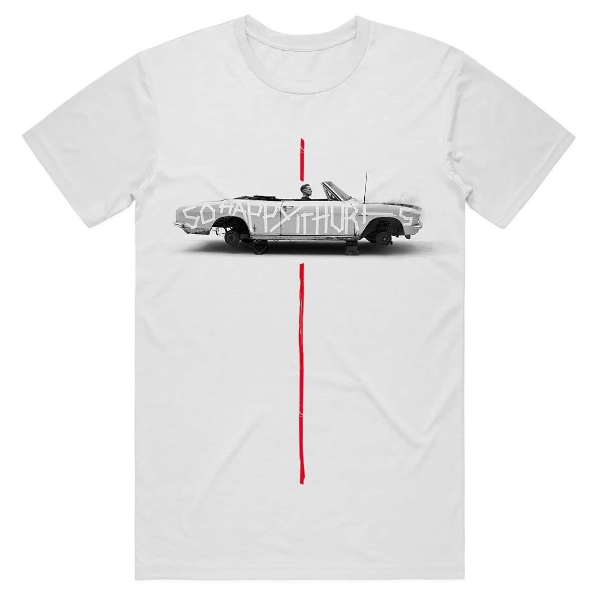Bryan Adams So Happy Jacked Car T-shirt Unisex All Sizes Reprint L