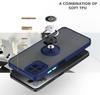 for Revvl V+ 5G  Matte Phone Cover,Metal Ring Magnetic Kickstand Shockproof Case for T-Mobile REVVL 6/Revvl 6 Pro