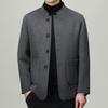 High-end 100% Wool Double-sided Woolen Short Jacket Casual Coat Winter Men's Wool Woolen Top
