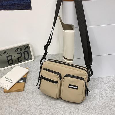 Nylon Cloth Bag Women's Summer New Versatile Sports Style Messenger Bag Casual Small Square Bag