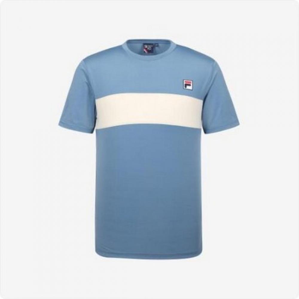 

Fila Men S Pro Player TenniS Block ShorT Sleeve T ShirT fS2rSg2391m FBU/090