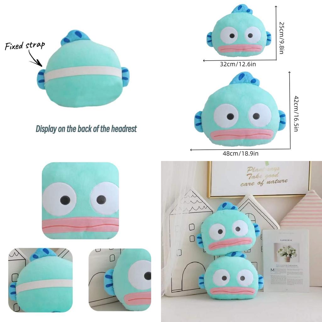 Cute And Soft Mermaid Hantham Plush Toy, Funny And Weird, Home Decor Gift