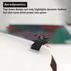 Auto-Heckspoiler Mini-Spoiler Flügel Kleines Heckemblem Aufkleber Dekoration für Buick Regal Lacrosse Avenir Envision Angkola Electra Anthem Cascada Avista