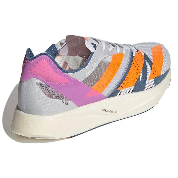 adidas Adizero Takumi Sen 8 Dash Grey Solar Orange Unisex Sneakers Pulse-Lilac GX6669