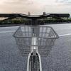 Bike Basket Cycling Holder Storage Bag, Pet Electric Car Basket, Shopping Bicycle Frame