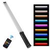 PULUZ RGB Bunte Foto-LED-Stange Einstellbare Farbtemperatur Handheld LED-Aufhelllicht mit Fernbedienung
