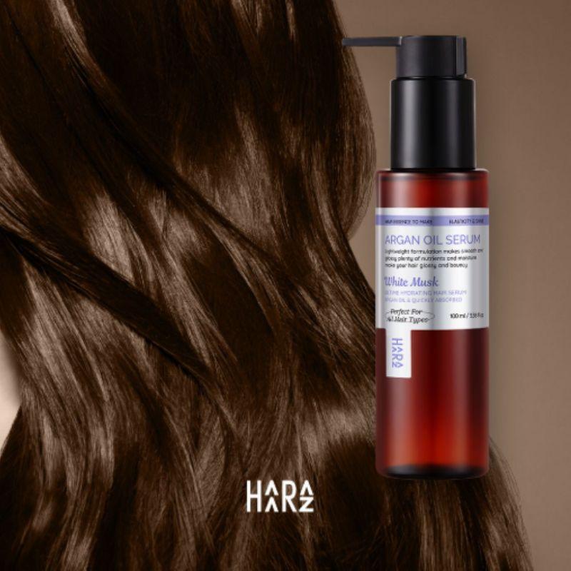 HARAZ Argan Oil Hair Serum White Musk Scent, 1 pc, 100ml