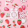 45 Pcs Strawberry Cheese Bullet Journal Decorative Stationery Stickers Scrapbooking