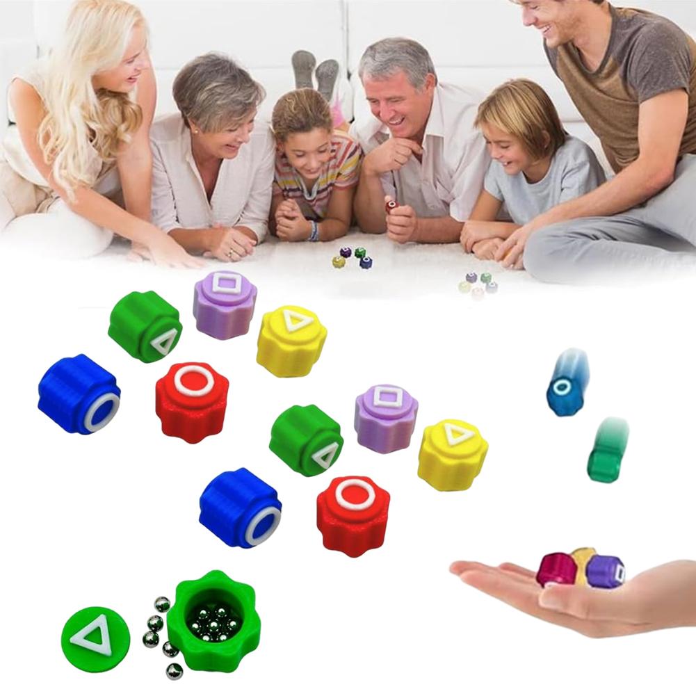 Gonggi Jack Stone Steel Ball Pebbles Set Gonggi Game Stone Catching Game Hand Eye Coordination Training Toy Gonggi Set for Kids