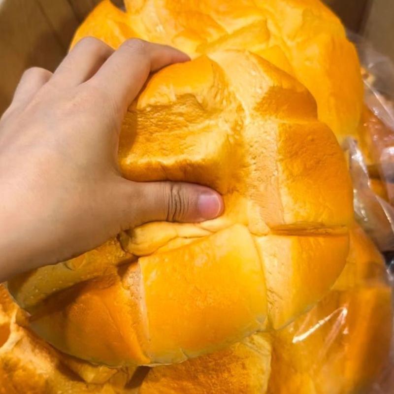 Large Squishable Pineapple Bun Stress Relief Toy for Kids Adults Fun and Soothing to Touch