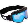 Fujikaze SNG-02 Heated Goggles Anti-Fog Full REVO Mirror 99% UV Protection Ice Blue Gray Lens Winter Sports