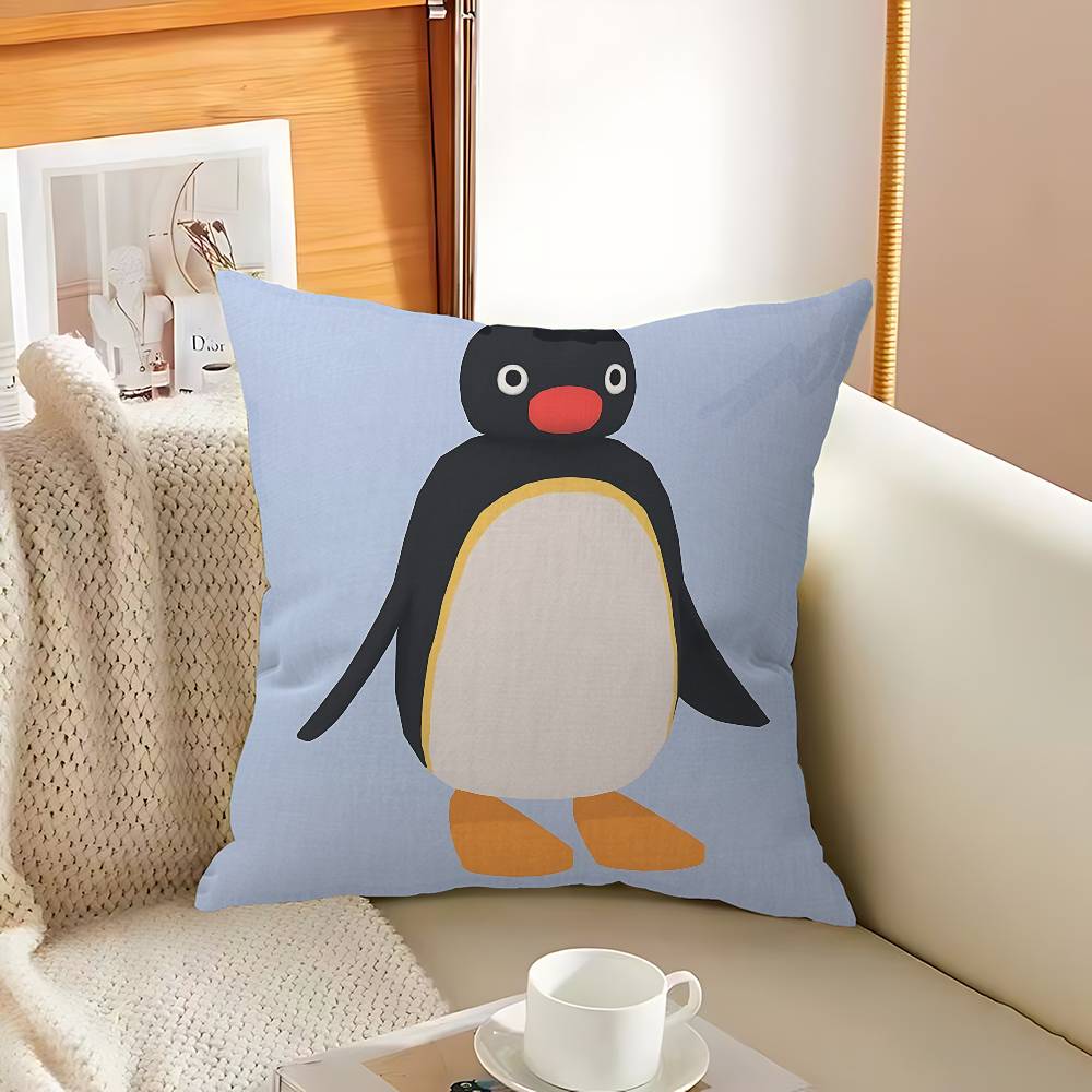 Cartoon Niedlich Pingu Pinguin Anime Kissenbezug Sofa Kissenbezug Heim Zimmer Dekoration Kinder Geschenk