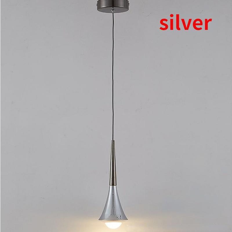 Lampada a sospensione piccola Lampada da scala per soggiorno Lampada da comodino decorativa in corno per camera da letto