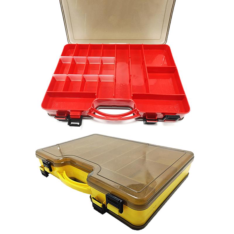 Fishing Tackle Boxes Large Space Double Multi-function Lure Box Free Space